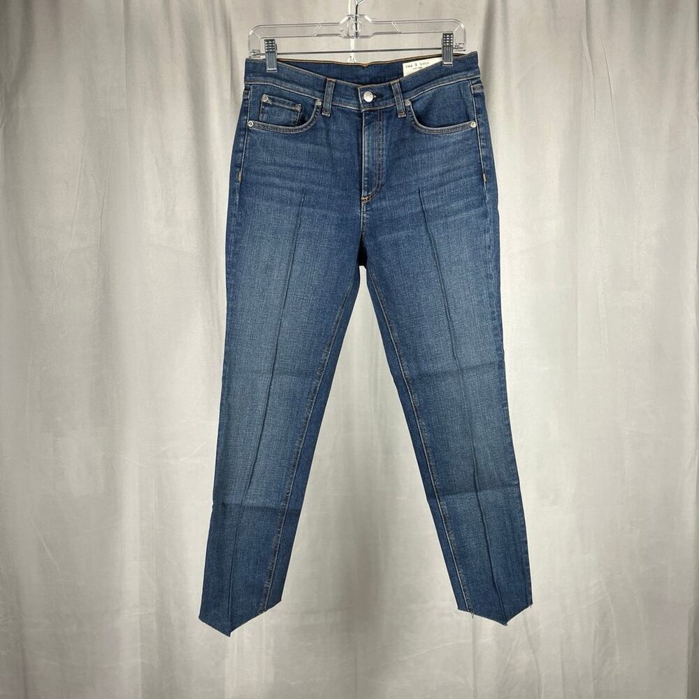 Rag & Bone High Rise Ankle SkRag & Bone High Rise Ankle Skinny Jeans in Manson.